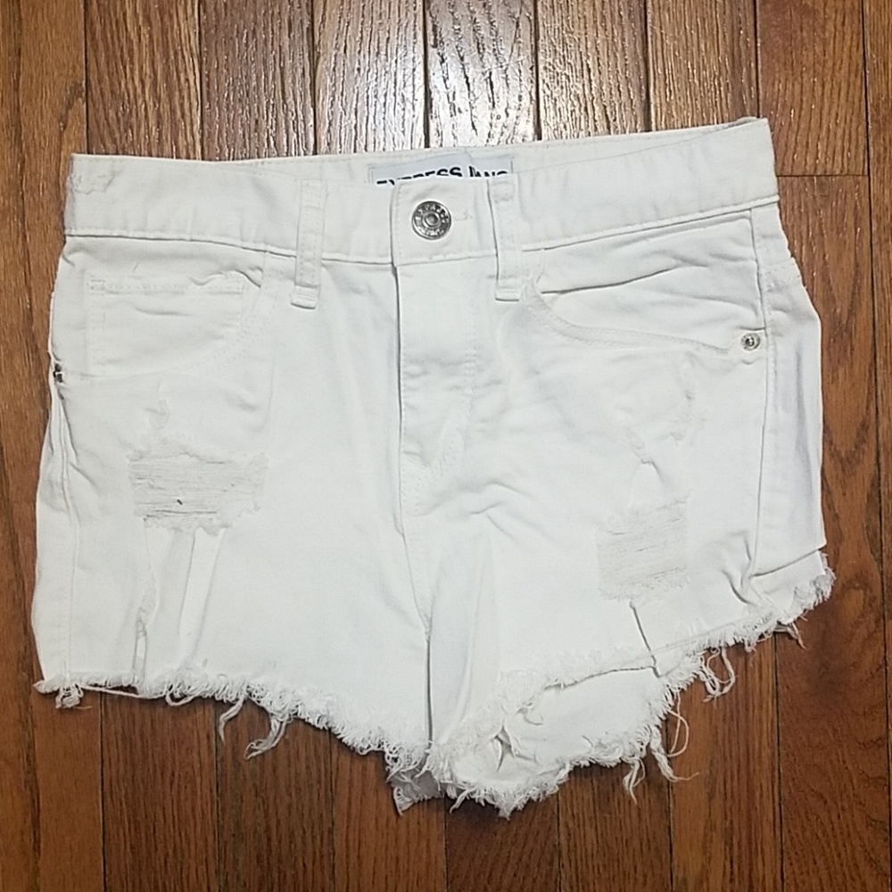 Express jean shorts
